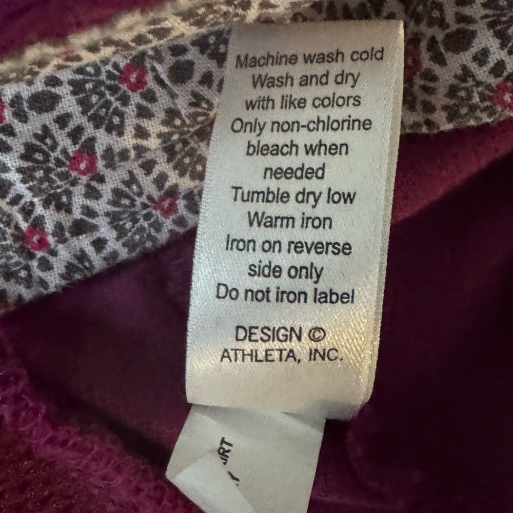 ATHLETA RASPBERRY CORDOBA CORDUROY SKIRT - Picture 14 of 15